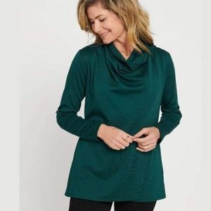 Betabrand Liz Wrap Tunic - XL - Ponderosa Pine